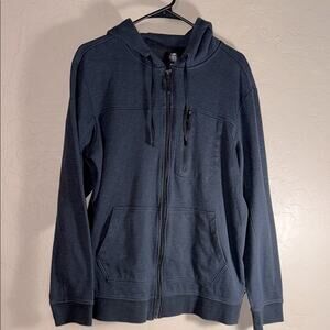 Mountain hardware men’s firetower zip front hoodie sweatshirt size large